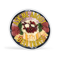 Die Cut Circle Roll Label (3 3/4" Diameter)